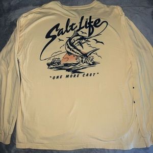 Salt life men’s Long sleeve